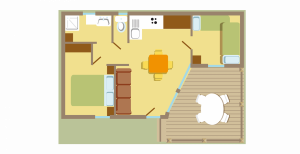 Chalet Reve Confort  plan