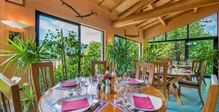 restaurant vue nature camping haut chandelalar